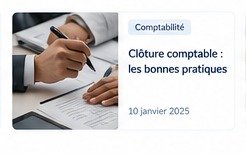 Documents comptables sur un bureau